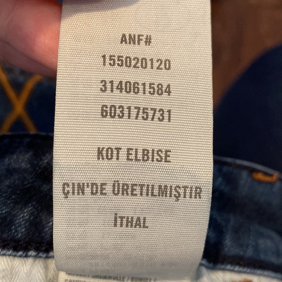 Abercrombie & Fitch dark Denim Jegging - Picture 5 of 8